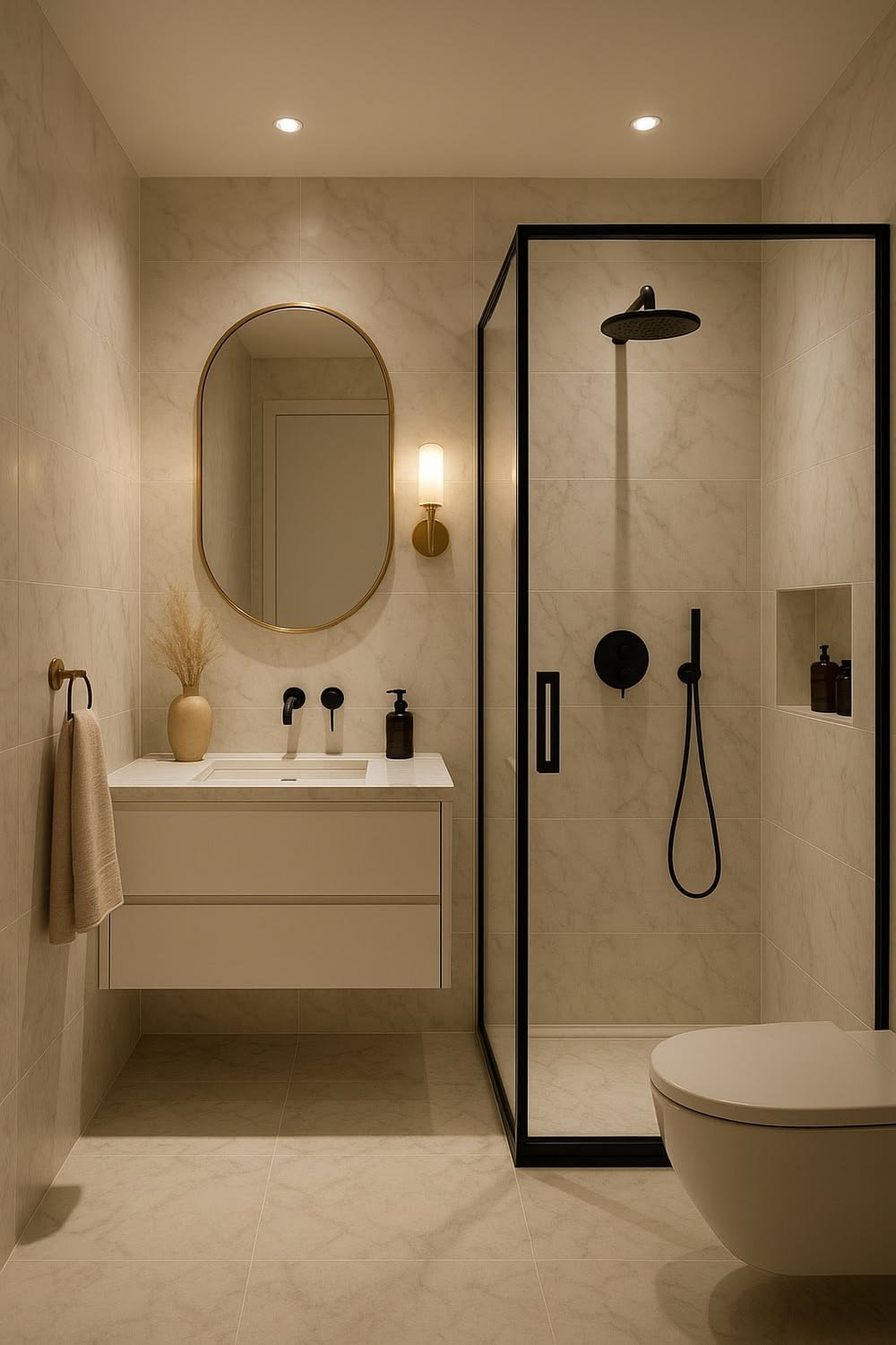 Stone bathroom