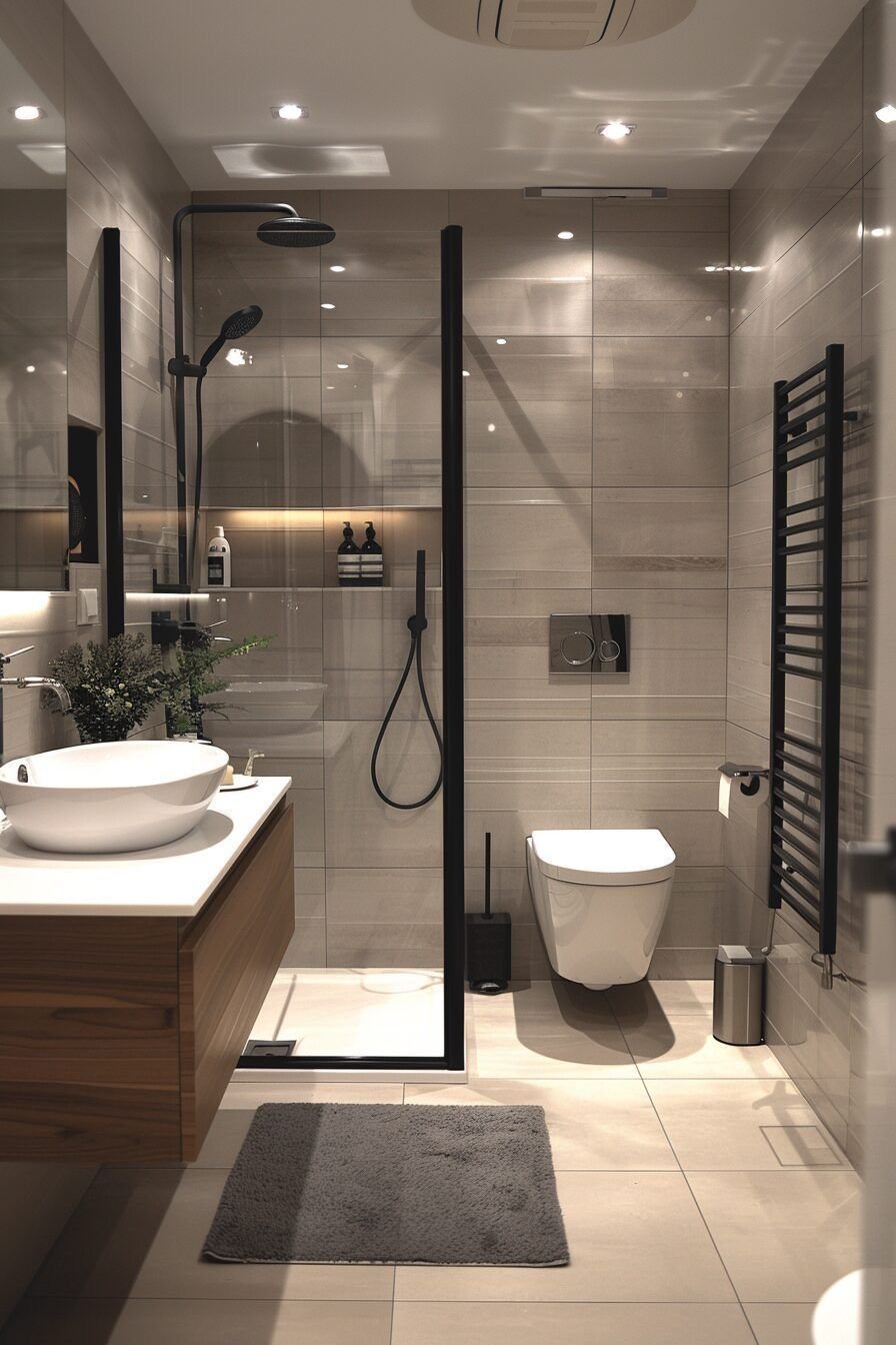 Large format calacatta porcelain tiles